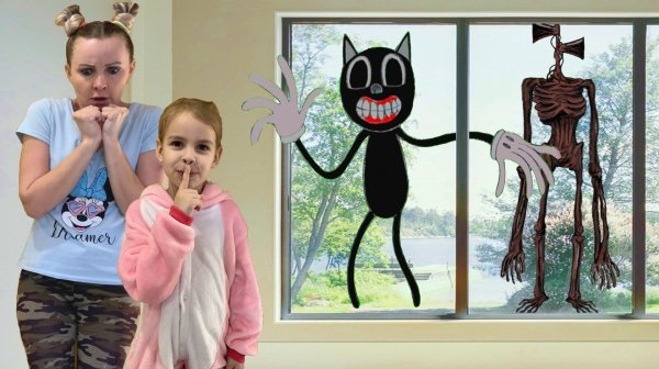 Картун кэт в реальной жизни пришел ко мне домой