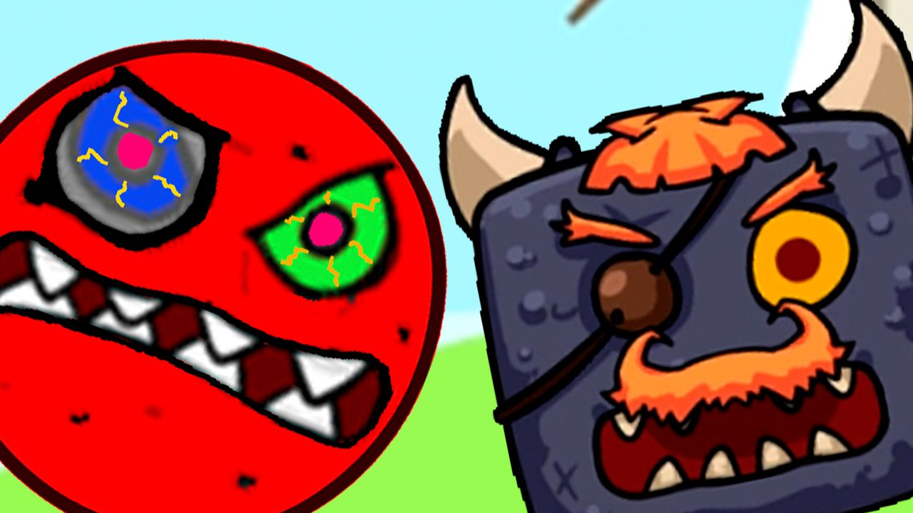 новый Красный и Синий шарики, новая игра красный шарик, прохождение мульт игры на андроид #14 новый Красный и Синий шарики, новая игра красный шарик, прохождение мульт игры на андроид #14