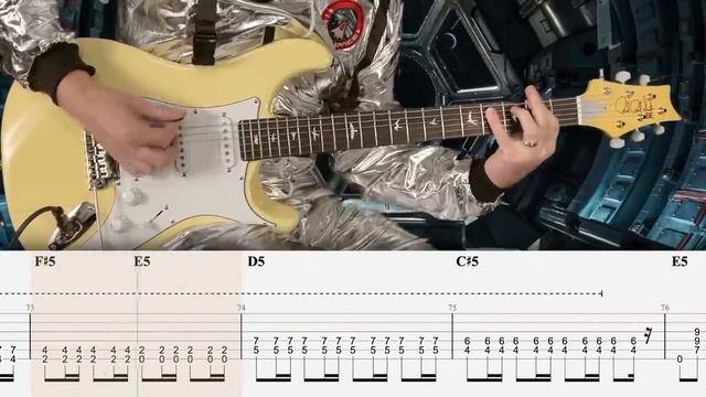 Europe - The Final Countdown Cover (Табулатура) Guitar Tutorial TABS смотреть онлайн