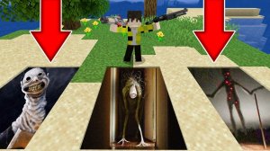 ВЫБЕРИ ПРАВИЛЬНУЮ ЯМУ НЕВЕДОМОЕ ТРЕВОЖНАЯ СОБАКА ГИГАНТ С КРАСНЫМИ ТОЧКАМИ В МАЙНКРАФТ SCP