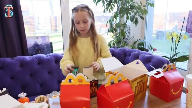 ПОССОРИЛИСЬ из-за Макдональдс Майнкрафт Хэппи Мил смотреть онлайн