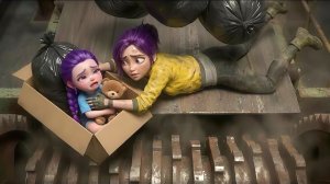 Спасение малышки Руми от мусороуборочной машины Миры