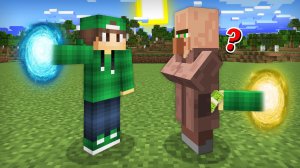 КАК ОГРАБИТЬ ЖИТЕЛЯ ЧЕРЕЗ ПОРТАЛ В МАЙНКРАФТ | Риколит Minecraft
