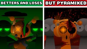 SPRUNKI BETTERS AND LOSES: ОРИГИНАЛ 🌟 VS PYRAMIXED 🔺🔥 — ЧЬЯ СИЛА БОЛЬШЕ? 🎧👹🎶💥🎧💥🎶🔥👑