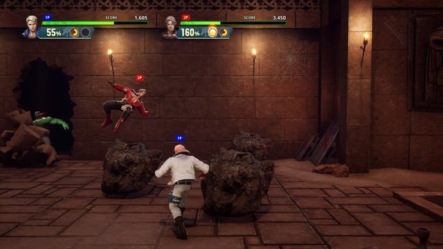 Double Dragon Revive 5 прохождение на Ps5 финальный босс смотреть онлайн
