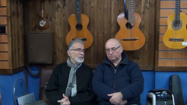 Igor Rekhin And Valery Volkov In A Conversation At The Editorial Office Of Guitarist Magazine3