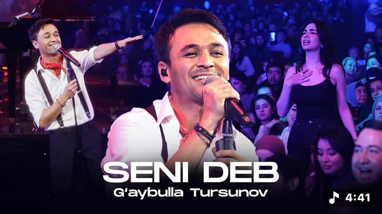 G‘aybulla Tursunov - Seni deb (Live Concert Version 2024) смотреть онлайн