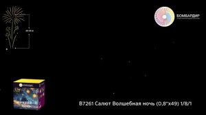 В7261 Салют Волшебная ночь (0,8х49) 181