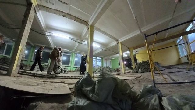 В Софринском образовательном комплексе активно идёт капитальный ремонт смотреть онлайн