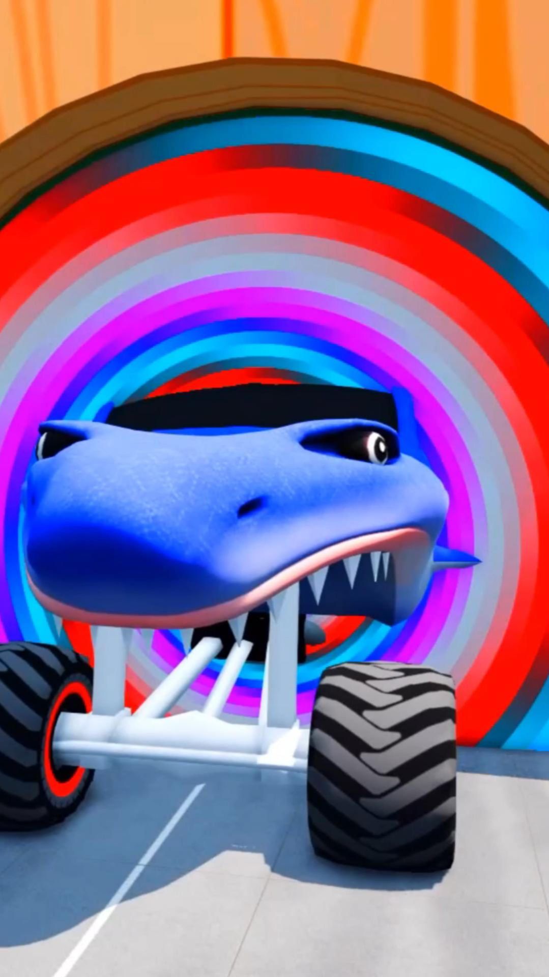 Машина акула против портала | BeamNG.drive смотреть онлайн