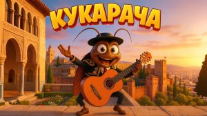 Кукарача! 🪇 3D Таракан Испанец | Весёлая Детская Песня La Cucaracha