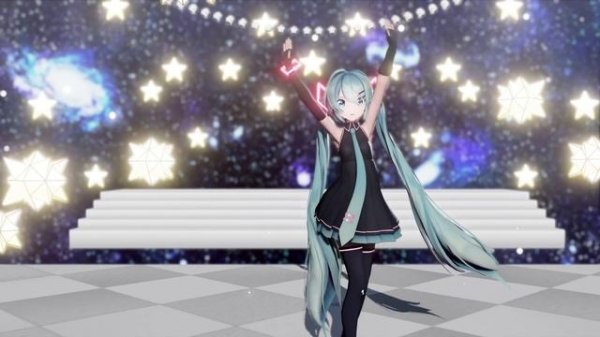 Miku Hatsune - Morning Star Galactica 4K