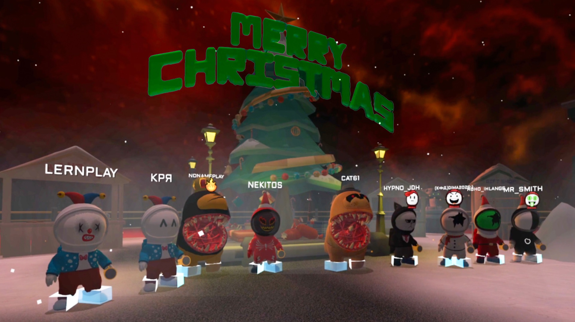 V10.7.0: Новогоднее обновление! | Imposter 3D Online Horror