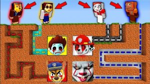 ЧТО НАХОДИТСЯ В СЕКРЕТ ЛАБИРИНТЕ РАЙДЕР ГОНЩИК ЩЕНЯЧИЙ ПАТРУЛЬ ICE SCREAM ПОРТАЛ ИСПЫТАНИЯ МАЙНКРАФТ