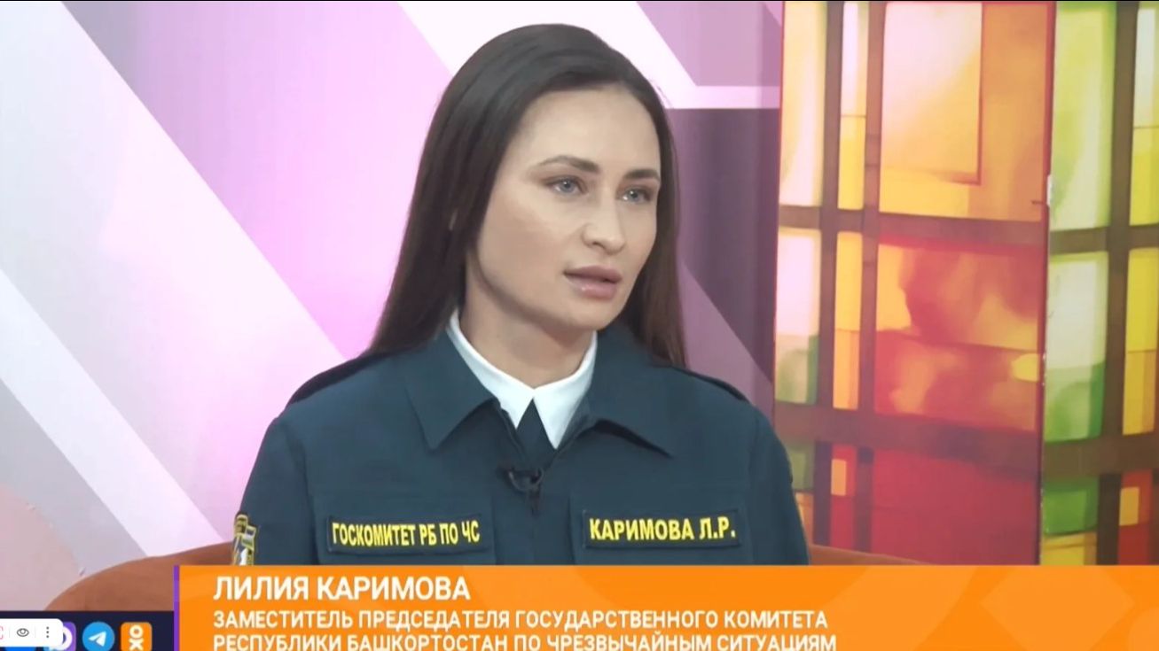 Правила безопасности на льду и воде: экспертное интервью Лилии Каримовой в программе «Салям» на БСТ смотреть онлайн