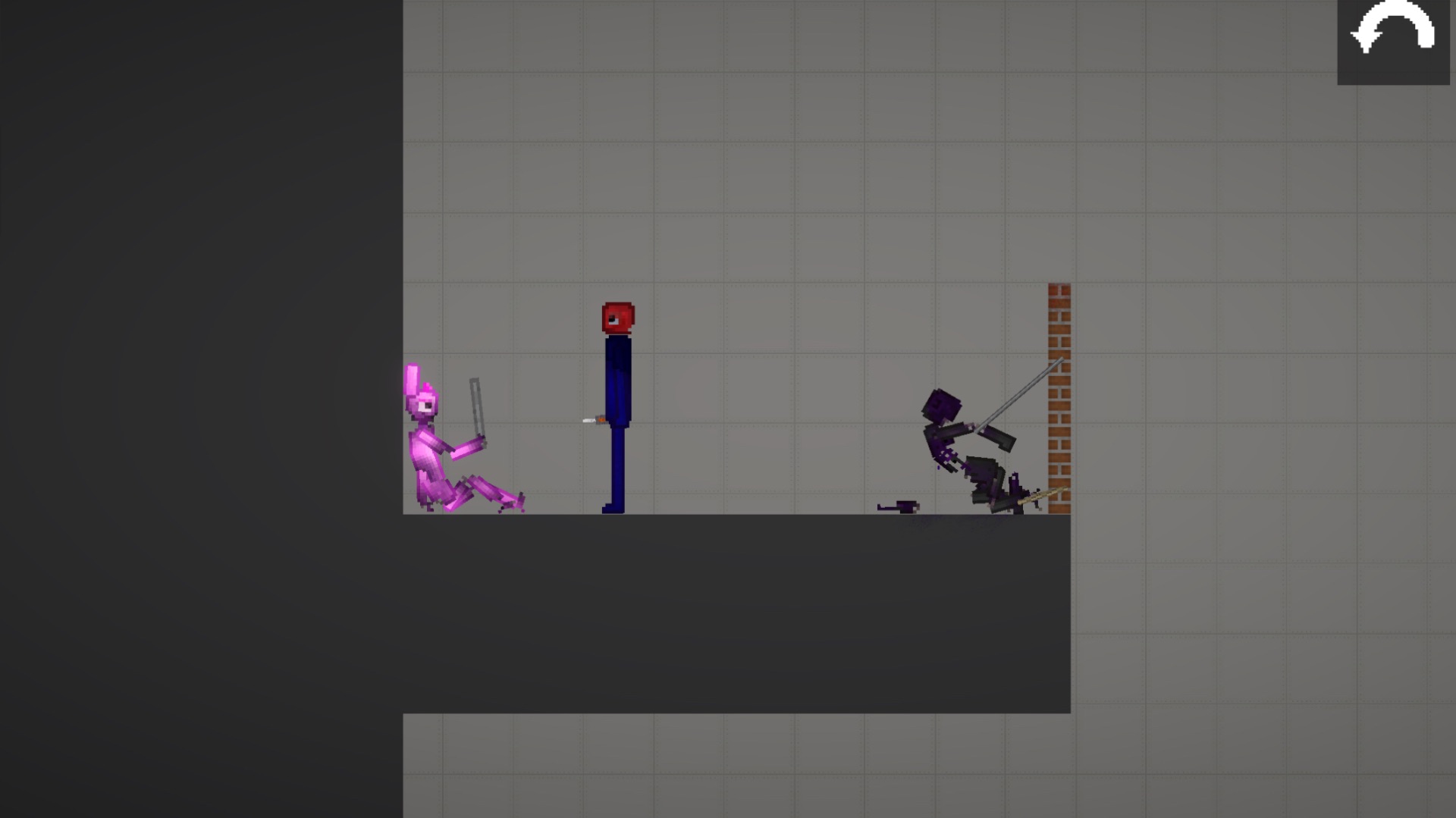 Джевин проводит опыты над Греем и  Пинки (часть1