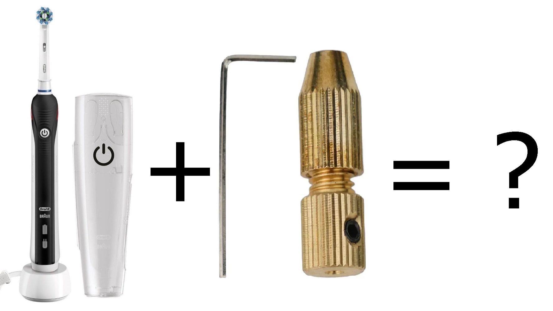 Разборка электрической зубной щётки Braun Oral-B limited black edition на переделки смотреть онлайн