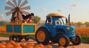 СБОРНИК ПЕСЕНКИ ДЛЯ ДЕТОЧЕК МАЛЫШЕЙ СИНИЙ ТРАКТОР НОВЫЙ ГОД