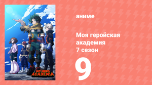 Моя геройская академия 7 сезон 9 серия (аниме-сериал, 2024)