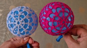 НОВОГОДНИЙ ШАРИК КРЮЧКОМ..МАСТЕР КЛАСС