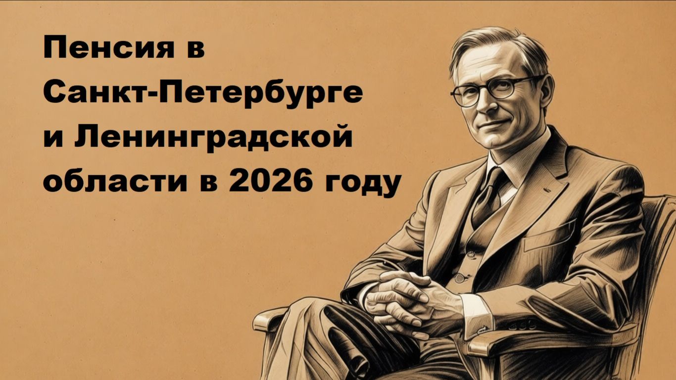 Пенсия в Санкт-Петербурге и Ленинградской области в 2026 году смотреть онлайн