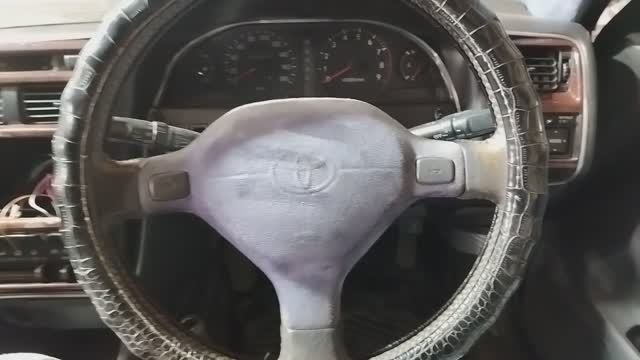 Как снять подушку безопасности руля Toyota Caldina