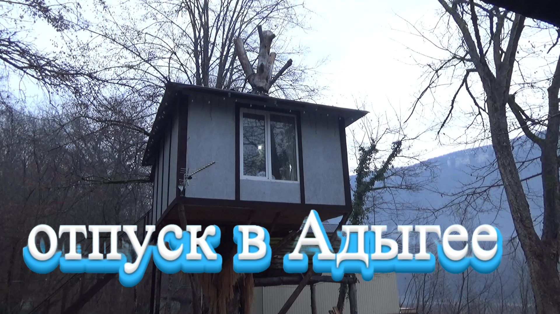 Отпуск в Адыгее, Даховская, Арт Отель Кактус, Домик на Дереве смотреть онлайн