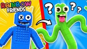 ЛЕГО Я собрал РАДУЖНЫХ ДРУЗЕЙ из конструктора LEGO…