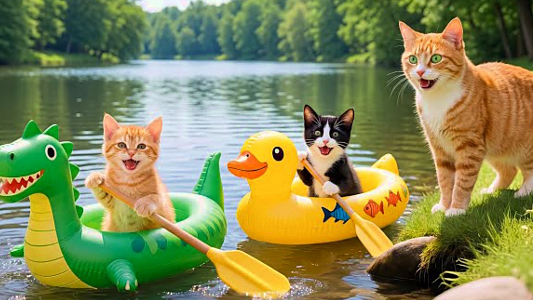 Мультики для детей, большой сборник приключений котиков мультфильмы, мультики/мультики смотреть онлайн