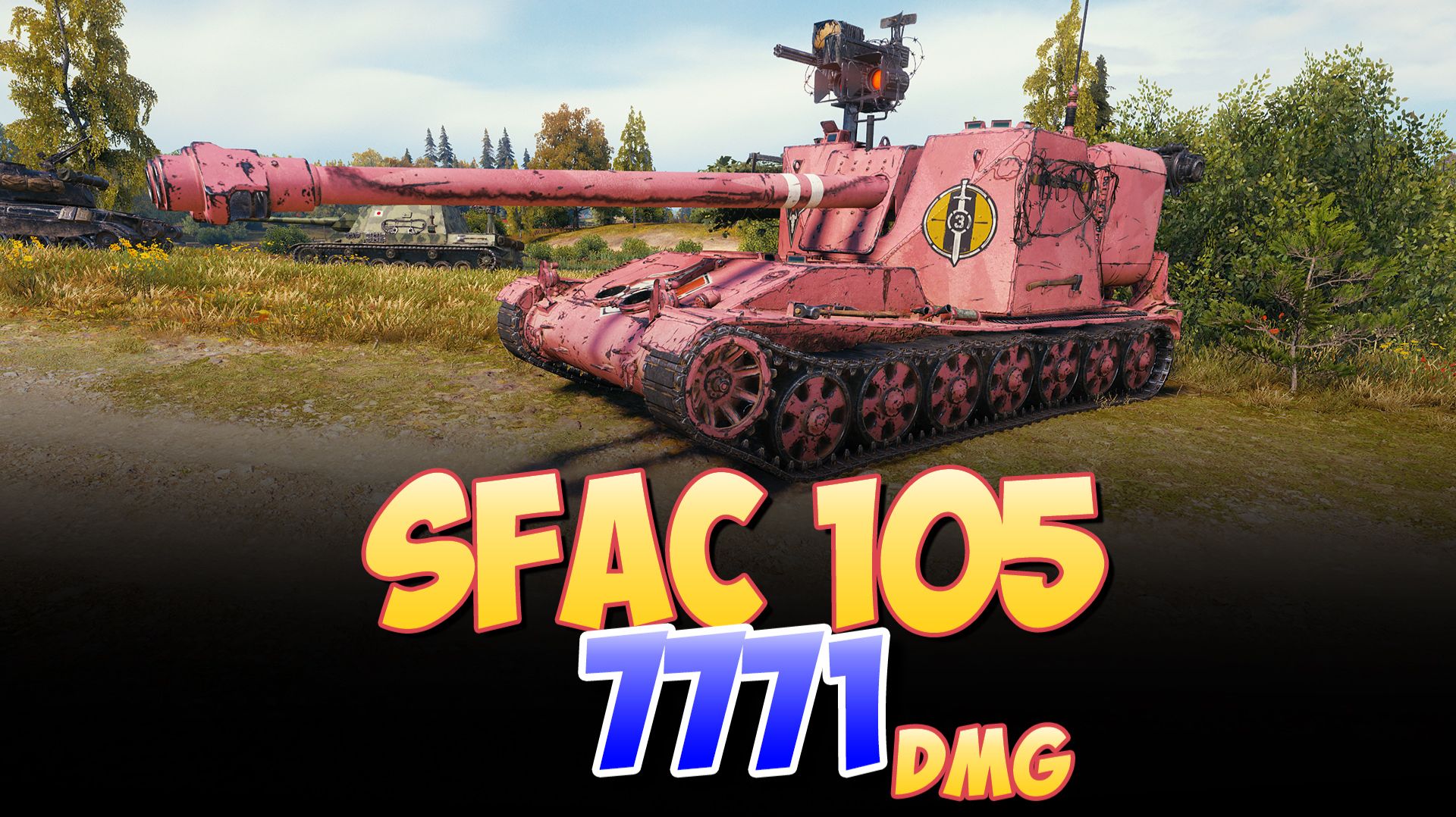 SFAC 105 - 4 Фрагов 7.7K Урона • Мир Танков смотреть онлайн