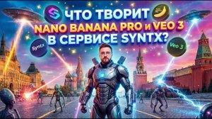 Кино за 10 минут! Тестирую нейросети Nano Banana PRO и Google Veo 3 в Syntx Ai. Гайд для новичков