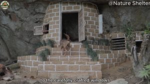 Строительство классного убежища под камнем