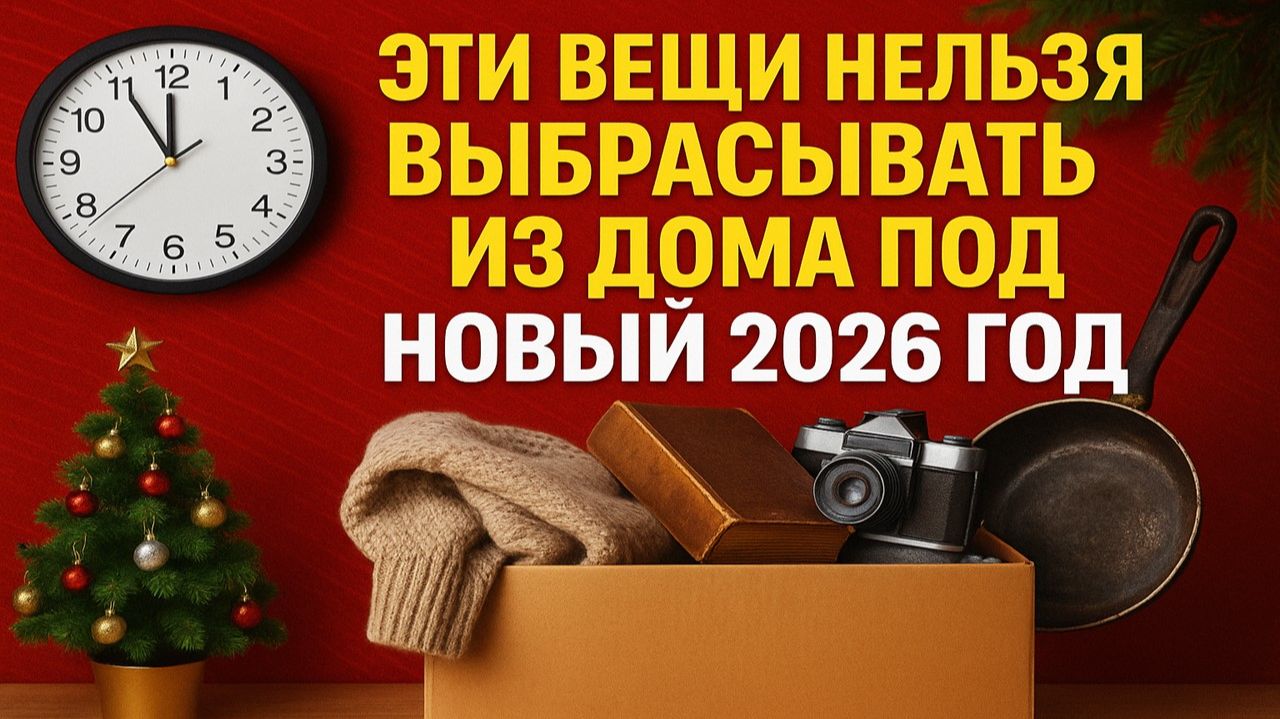 Не трогайте эти вещи перед Новым годом: древние приметы, которые притягивают деньги в дом смотреть онлайн