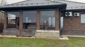 Прозрачные рольставни для террасы | Alumdevelop