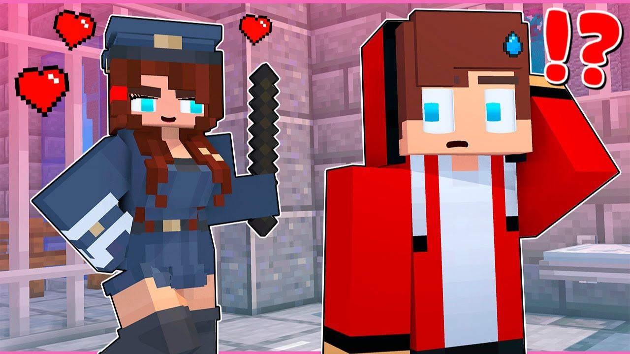 Джей Джей и Джей Джей-сестры совершают побег из тюрьмы! - Анимация для Майнкрафта