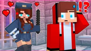 Джей Джей и Джей Джей-сестры совершают побег из тюрьмы! - Анимация для Майнкрафта