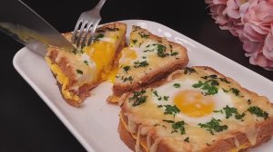 Перекус за 5 Минут: Колбаса, Два Вида Сыра и Яйцо! Все Будут Просить Рецепт!