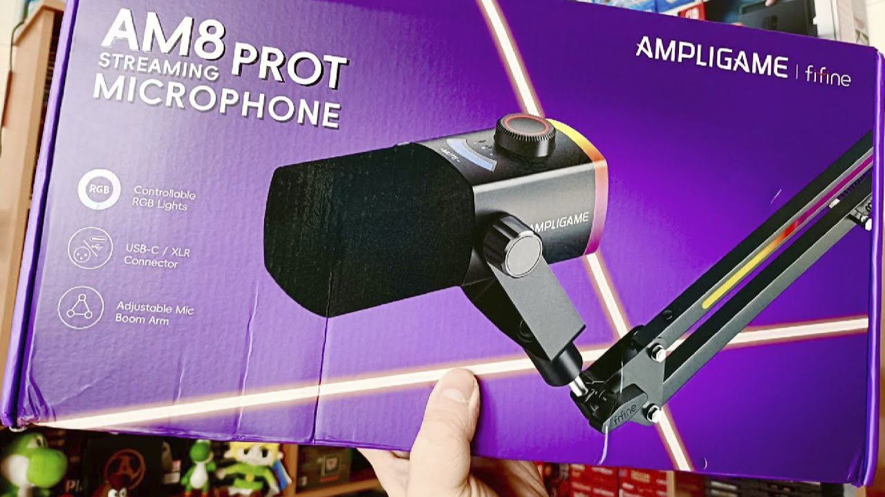 Мне подарили новый микрофон!🔥Fifine AM8Prot смотреть онлайн