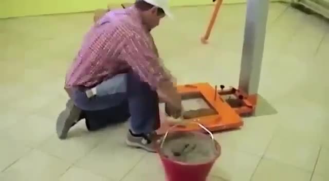 Кладка колонны из кирпича с поворотом. смотреть онлайн