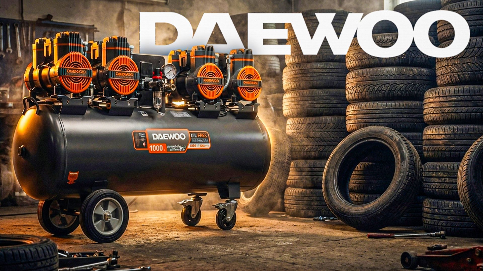 Шоурум DAEWOO | Безмасляные компрессоры смотреть онлайн