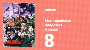 Моя геройская академия 6 сезон 8 серия (аниме-сериал, 2022)