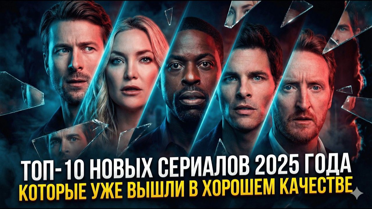 ТОП-10 НОВЫХ СЕРИАЛОВ 2025 ГОДА КОТОРЫЕ УЖЕ ВЫШЛИ В ХОРОШЕМ КАЧЕСТВЕ смотреть онлайн