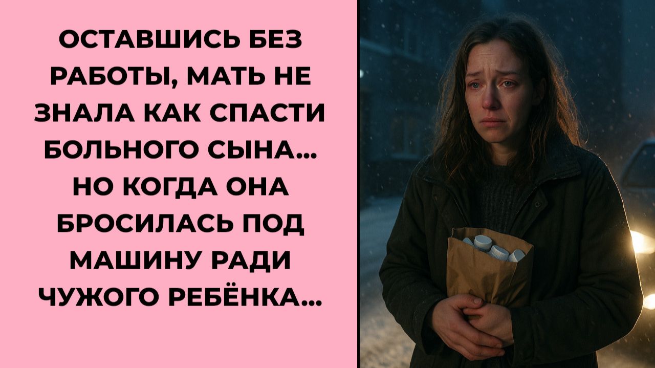 Истории из жизни. МАТЬ НЕ ЗНАЛА, КАК СПАСТИ БОЛЬНОГО СЫНА... Жизненные истории, Аудиорассказы