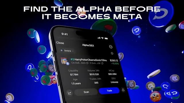Alpha One Memecoins Terminal