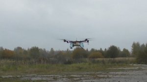бк-140 с 40 кг груза полет по 5 минут 22 минуты на новых акб 00045
