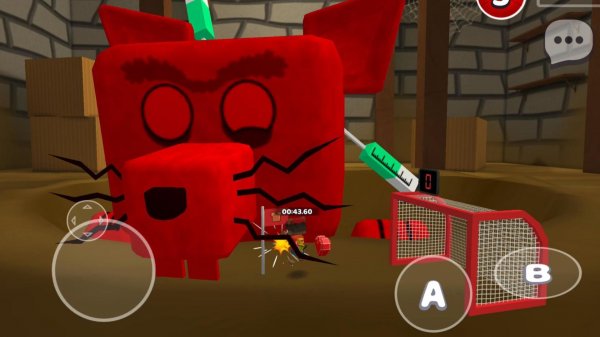 Прохождения Босса испытуемый 1706 - Super Bear Adventure