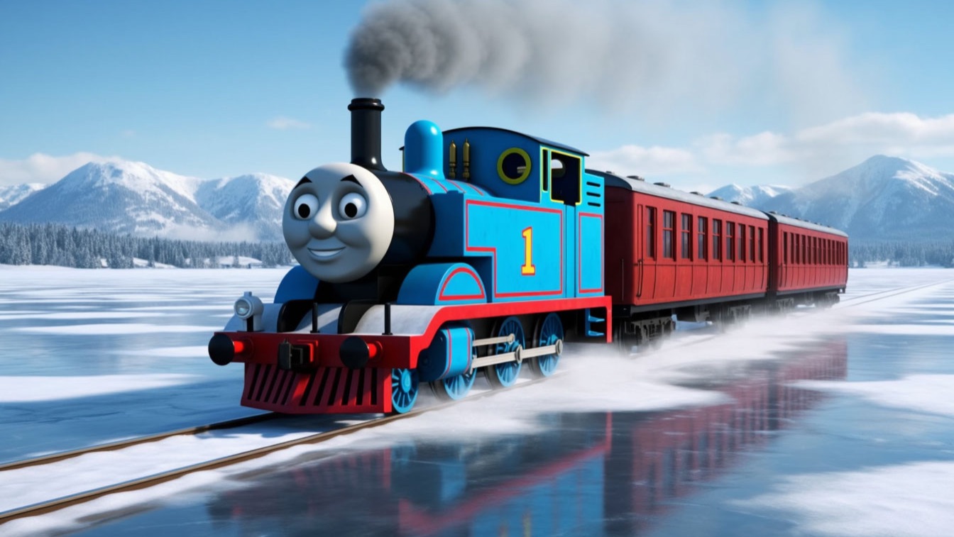 Паровозик Томас готовится к Новому Году. смотреть онлайн