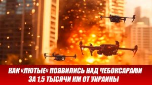 Чебоксары атакованы БПЛА ВСУ. Что известно об атаке дронов на Чувашию. Новости сегодня 09.12.2025