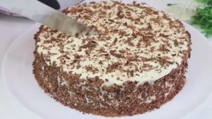 И Простой И Обалденный Торт к Чаю!Домашний Шоколадный тортик с нежным кремом