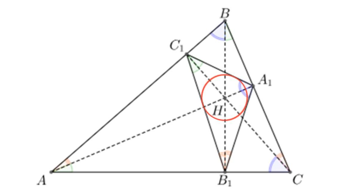 12 ОРТОЦЕНТР - ИНЦЕНТР ОРТОТРЕУГОЛЬНИКА